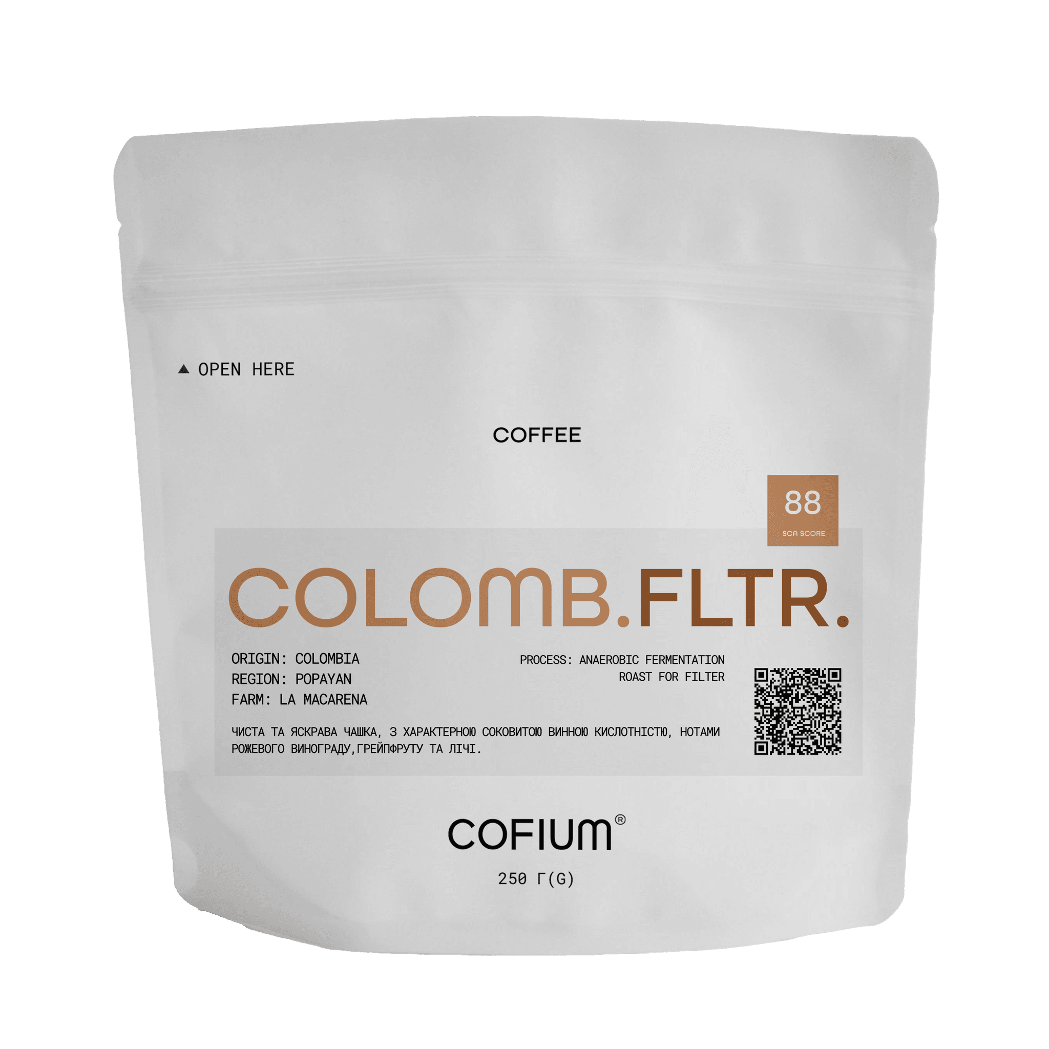 Colombia Red Bourbon FLTR.